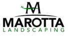 Marrota landscaping logo offers lawn aeration service.